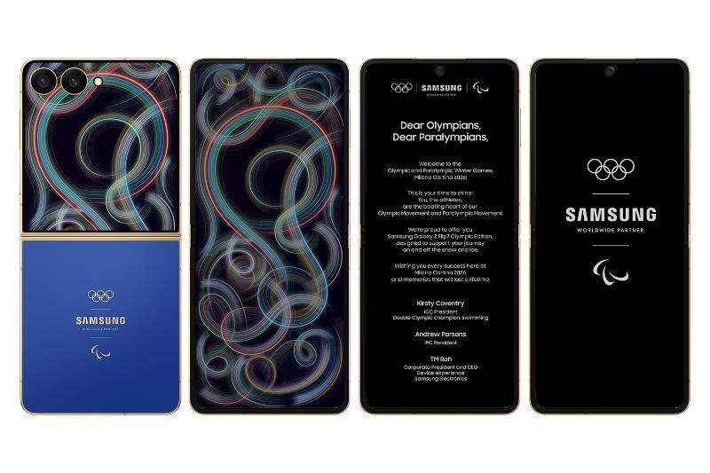 スマートフォン本体 Samsung Galaxy Z Flip7 Olympic Edition Samsung Unveils Exclusive Galaxy Z Flip7 Olympic Edition