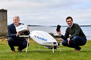 Samsung Partners with Manna to Launch Drone Delivery Service to Irish ...