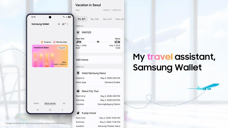 Samsung Wallet’s New ‘Trips’ Feature Enables Seamless Journeys for Global Travelers | Samsung Mobile Press