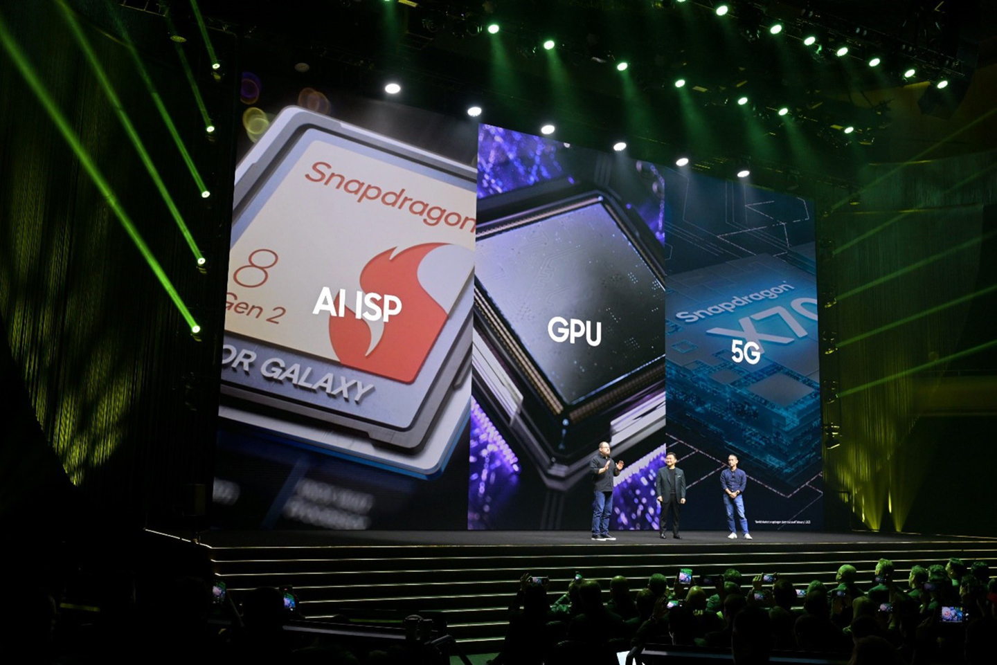 Photo of February Unpacked 2023 showcase event in San Francisco