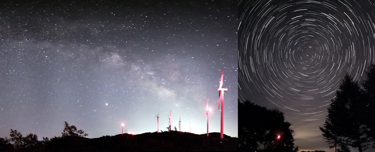 A side-by-side comparison of Hyuk-ki Lee and Seok-joon Hong&rsquo;s astrophotographs.